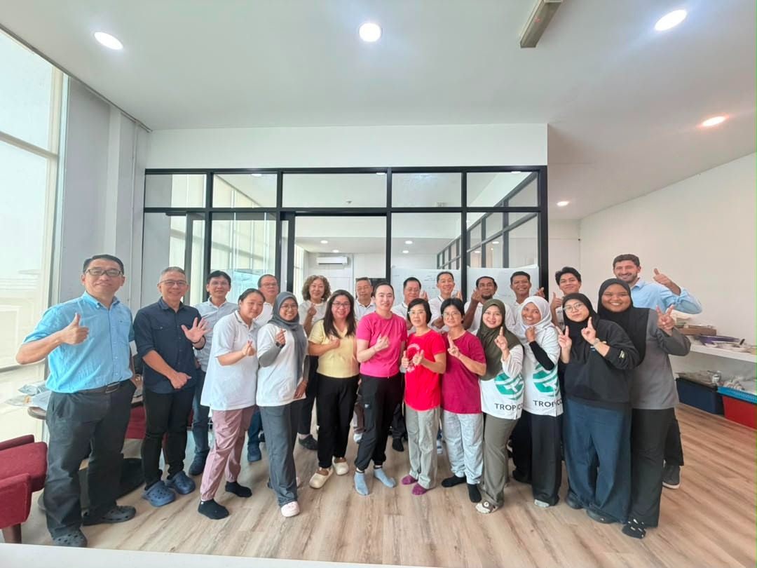 The Tropicor Foods team at the Klang office